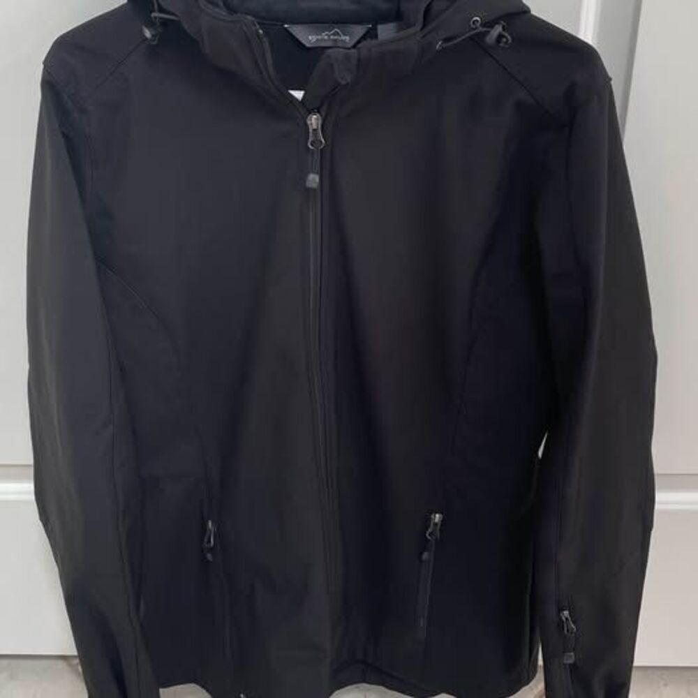 Eddie Bauer Large Women's Hooded Soft Shell Parka